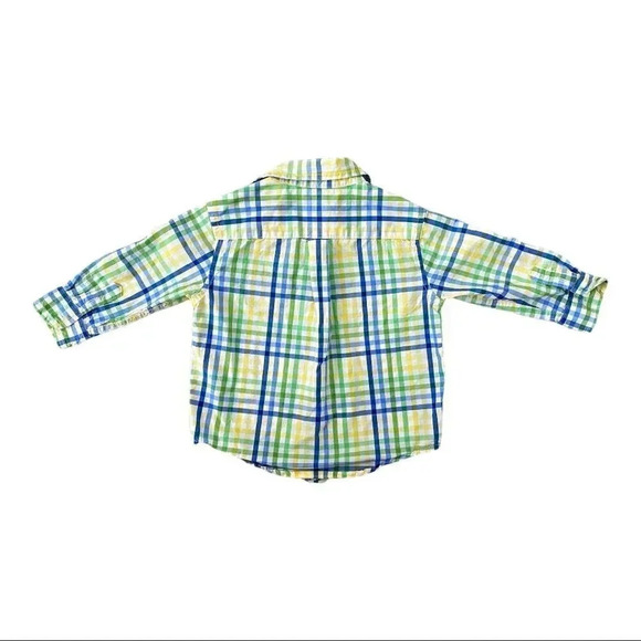 Janie & Jack | Bright Toddler Button Down (12-18 mos) - Picture 3 of 4